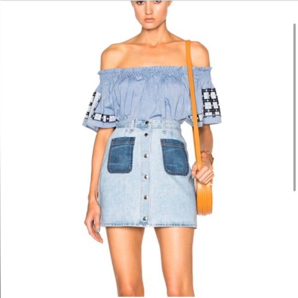 Rag & Bone Santa Cruz Skirt Patch Varick